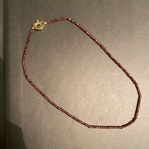 Natural Garnet necklace